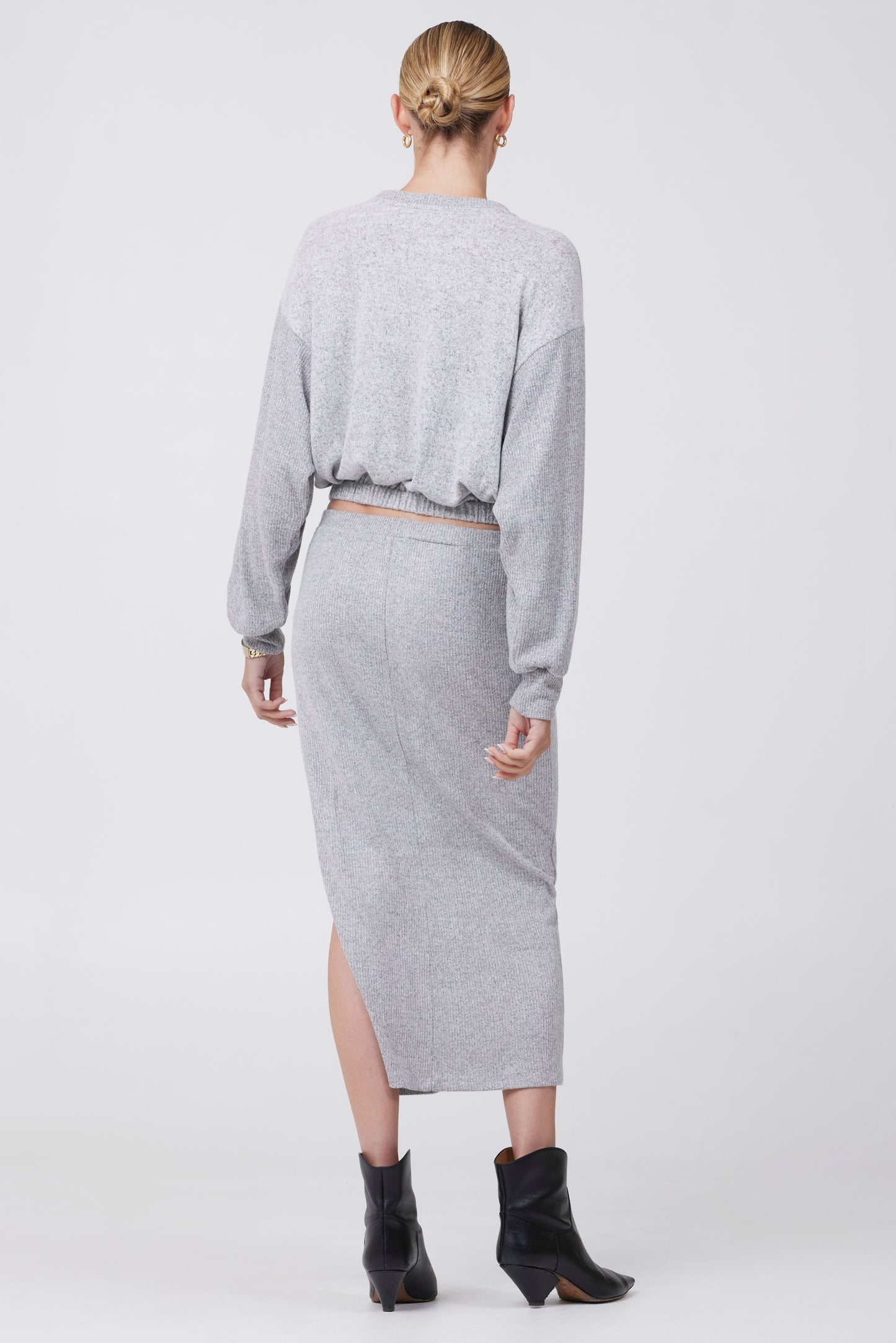 Crop Long Sleeve Sweater