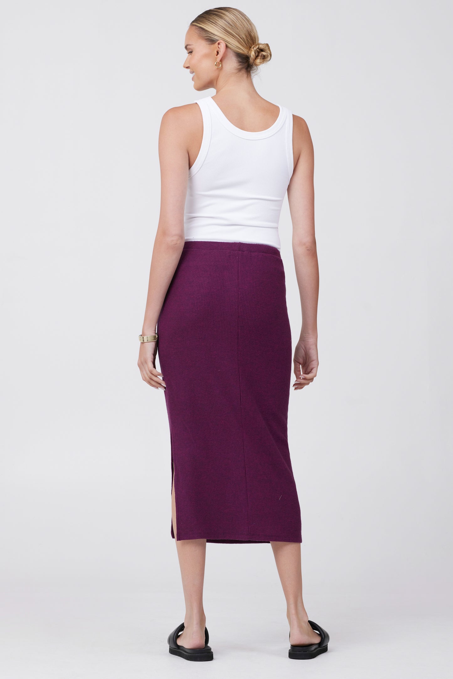 Knit Midi Skirt