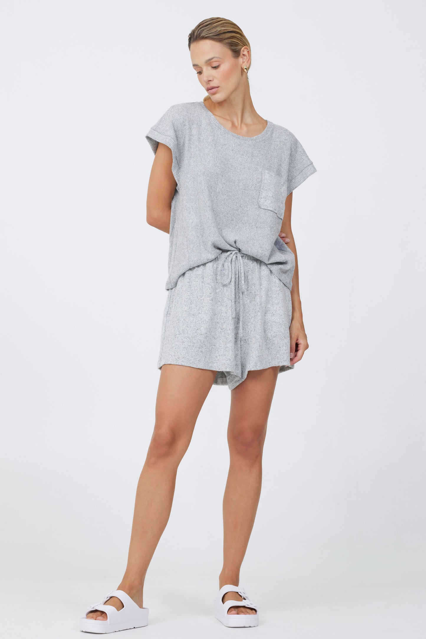 Cozy Drawstring Short