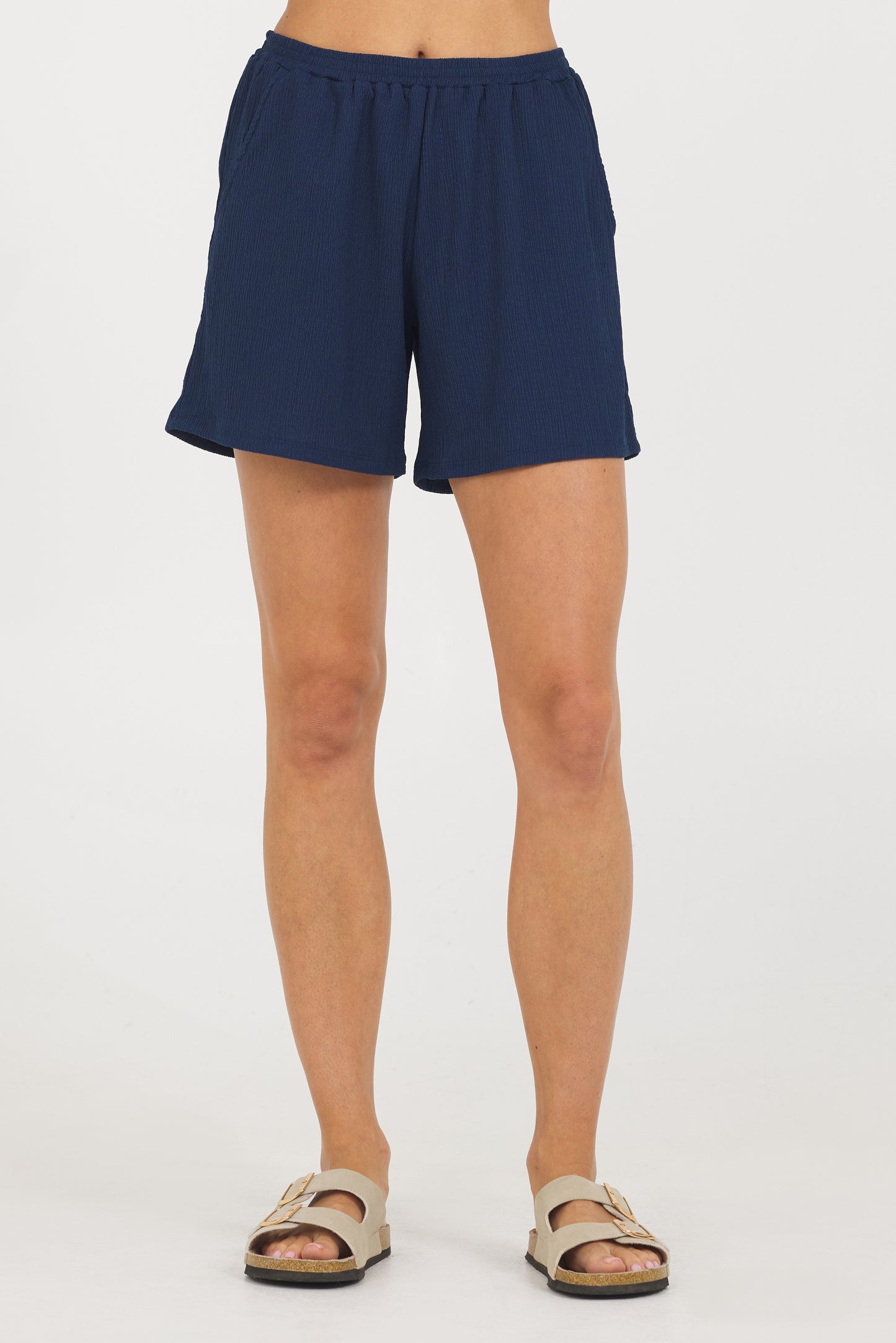 A Crinkle Texture Short
