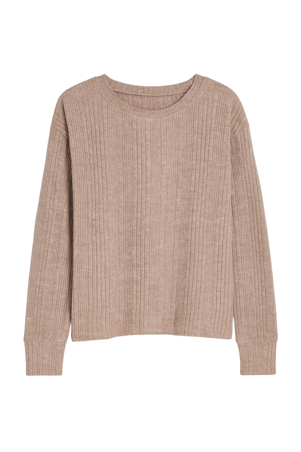 Cozy Variegated High Low Top