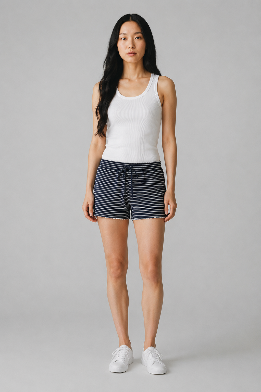 Brushed Cozy Merrow Edge Stripe Short