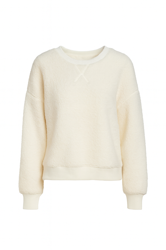 Sherpa Topstitch Sweater