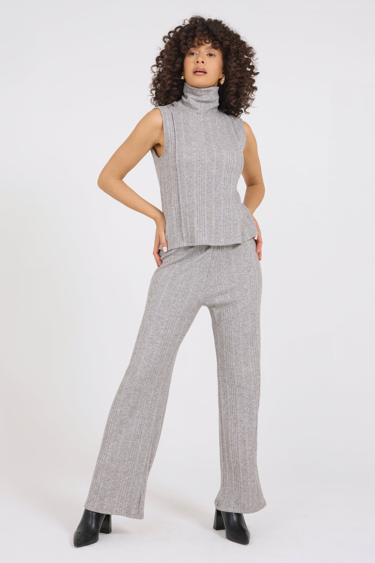 Brushed Cozy Wide Leg Pant