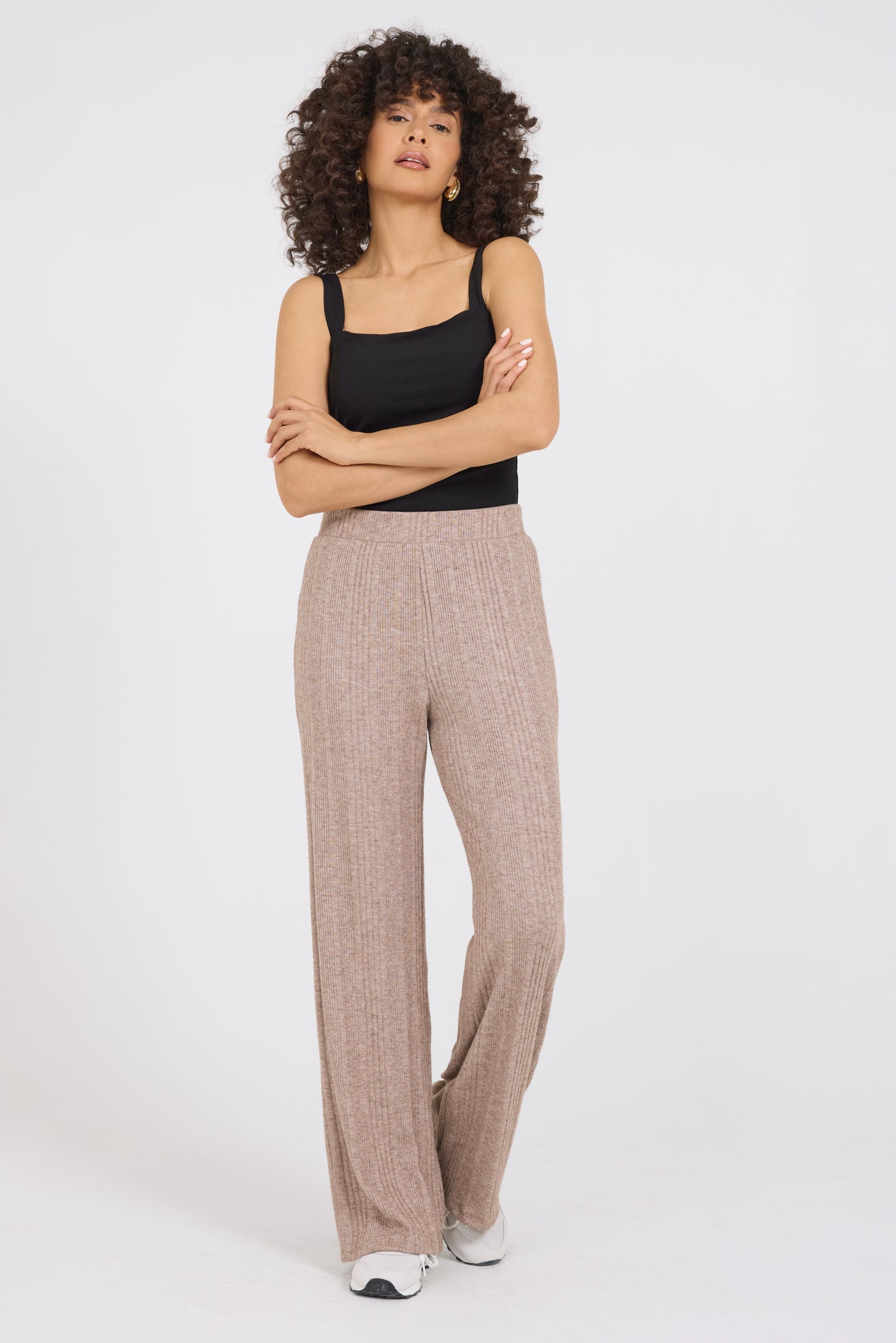 Brushed Cozy Wide Leg Pant